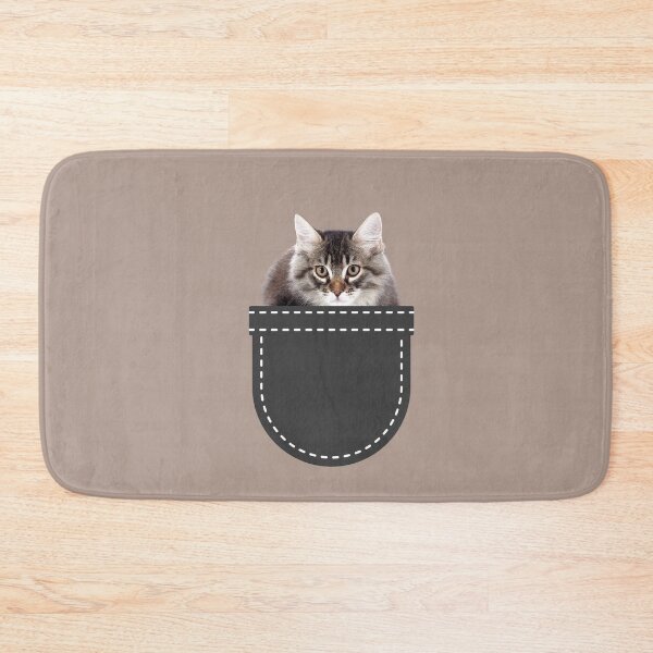 Item preview, Cat in Pocket (Siberian Cat) designed and sold by leBoosh-Designs.