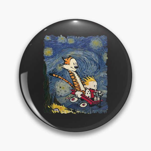Item preview, Calvin and Hobbes stary night  designed and sold by lameydommert.