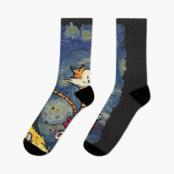 Item preview, Calvin and Hobbes stary night  designed and sold by lameydommert.