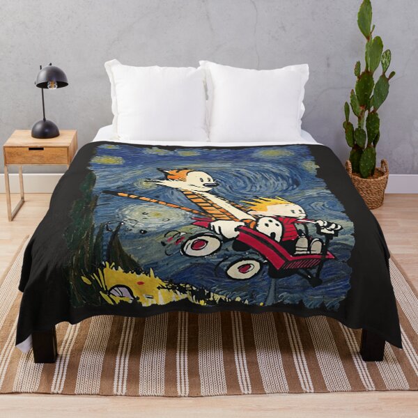 Item preview, Calvin and Hobbes stary night designed and sold by lameydommert.