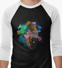Psychedelic Fish Men's Baseball ¾ T-Shirt