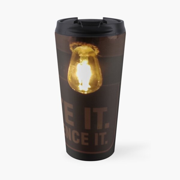 Light Bulb Aesthetic Travel Coffee Mug