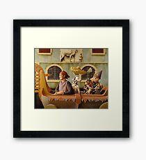 The Carnival Float Framed Print