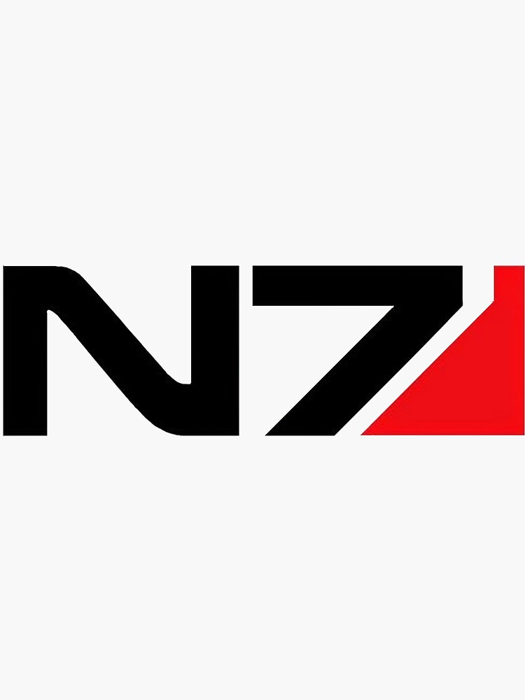 Thumbnail 3 of 3, Sticker, N7 designed and sold by TheHotdish.