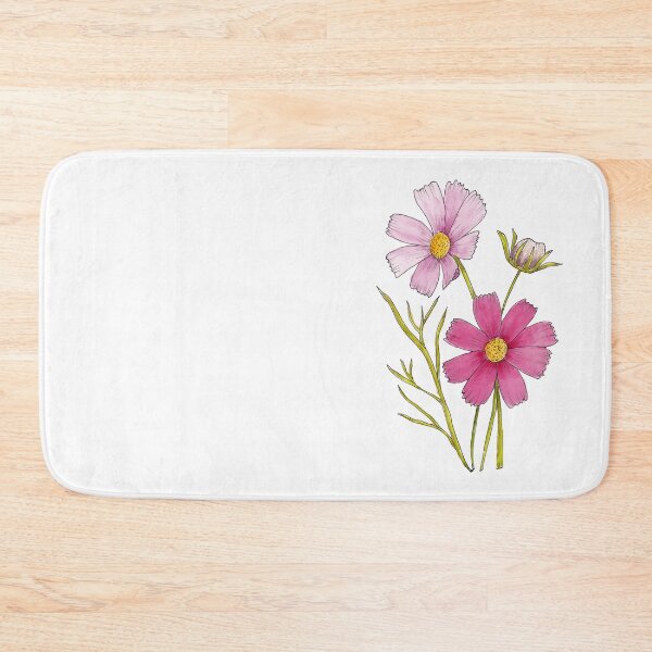 Item preview, Pink Cosmos Flowers designed and sold by middaymornings.