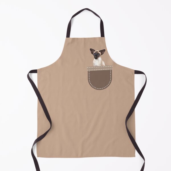 Item preview, Cat in Pocket (Siamese Cat) designed and sold by leBoosh-Designs.