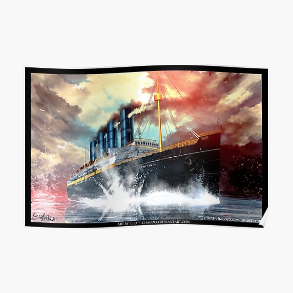 Lusitania | Painting | Art by Eliott Cha'coco Poster