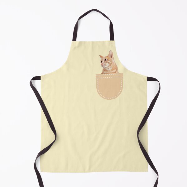 Item preview, Orange Cat in Pocket (Ginger Domestic Short Hair) designed and sold by leBoosh-Designs.