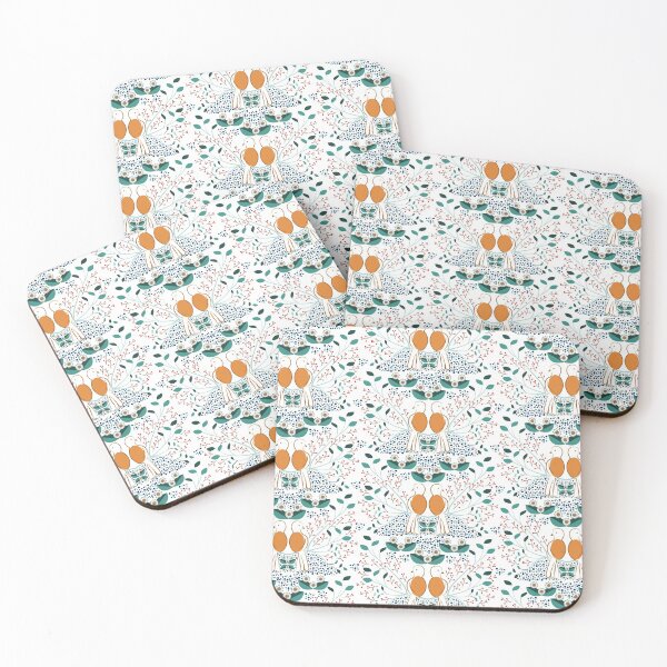 Item preview, Bird Pattern White designed and sold by famenxt.