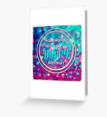 Birthday Birthday Greeting Card
