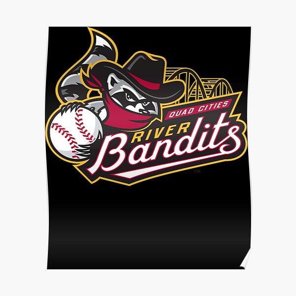 The-Quad-Cities-River-Bandits-Baseball Logo Poster for Sale by  elihmalihaah