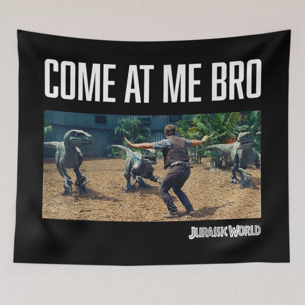 Item preview, Come At Me Bro Movie Still Graphic designed and sold by TarynAbbott.