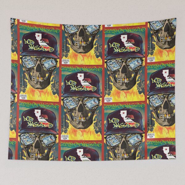 Item preview, Los Angeles Street Wear - Skull Gangsta designed and sold by OutlandishStash.