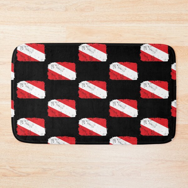 Item preview, Diving Scuba Diver Down Flag Distressed Ocean Sea Dive designed and sold by RomanStowell.