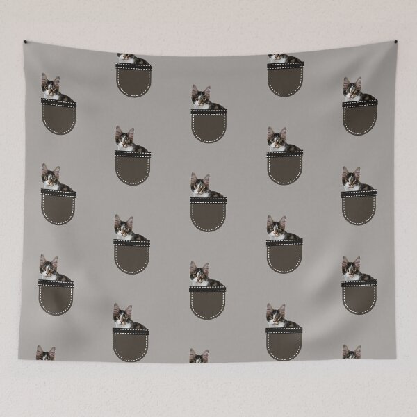 Item preview, Calico Kitten in Pocket  designed and sold by leBoosh-Designs.