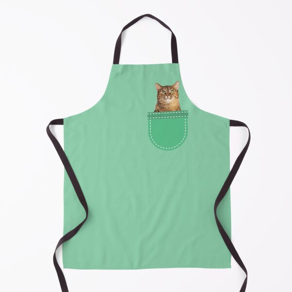 Item preview, Grey Tabby Cat in Pocket designed and sold by leBoosh-Designs.