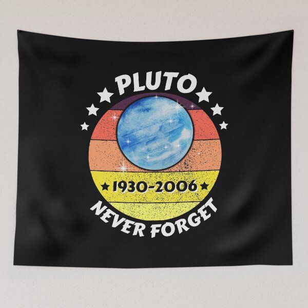 Item preview, Never Forget Pluto Shirt. Retro Style Funny Space, Science designed and sold by TheWorkoutLife ⭐⭐⭐⭐⭐.