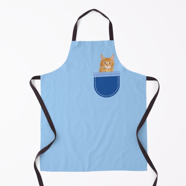 Item preview, Cat in Pocket (Mainecoon Cat) designed and sold by leBoosh-Designs.