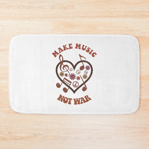 Item preview, Make Music Not War Peace Love designed and sold by Bemumd-art.