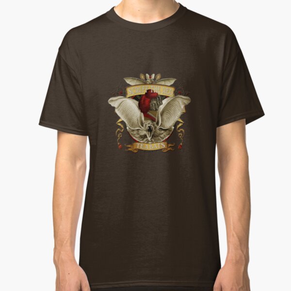 The Tea Bats featuring Scruff the Red Classic T-Shirt