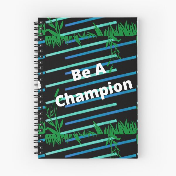 Item preview, Be A Champion designed and sold by BasmalaSubhani.