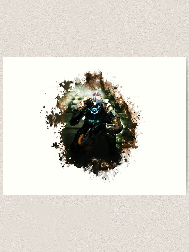Dead Space Isaac Clarke Awesome Video Game Art FRAMED CANVAS WALL PRINT