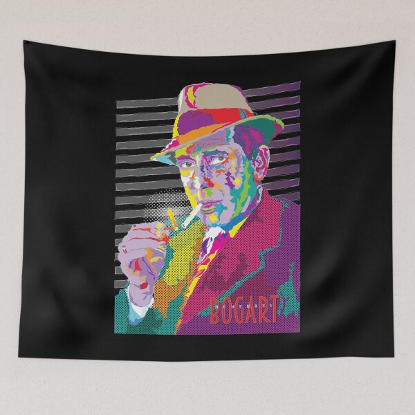 Item preview, Blue Funny BOGART COLORS designed and sold by Davidbrawn.