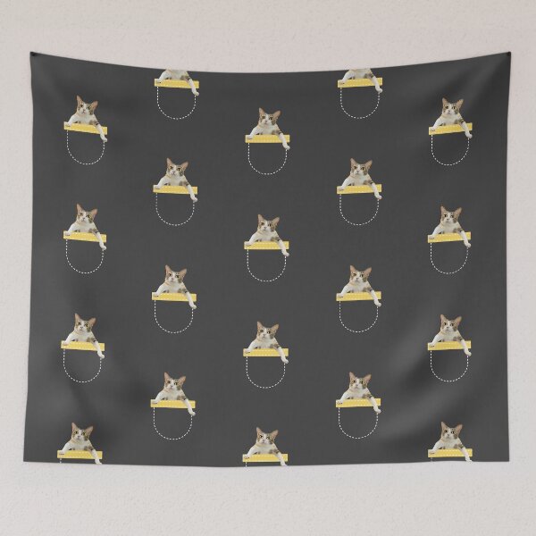 Item preview, Calico Cat in Pocket designed and sold by leBoosh-Designs.