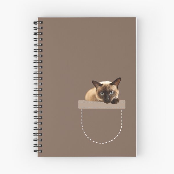 Item preview, Cat in Pocket (Tonkinese Cat) designed and sold by leBoosh-Designs.
