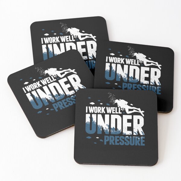 Item preview, Diving Scuba Diver I Work Well Under Pressure Dive designed and sold by RomanStowell.