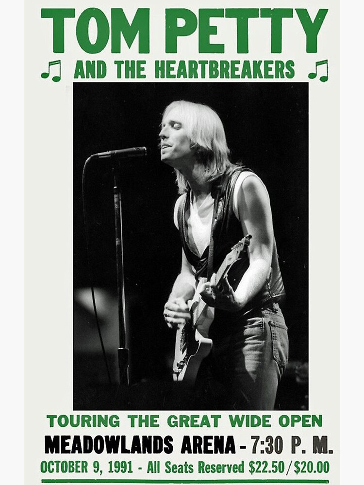 Disover Tom Petty Music Premium Matte Vertical Poster