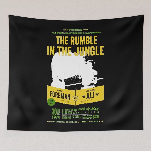 Item preview, Ali vs Foreman Rumble in the Jungle     designed and sold by MichaelVic.