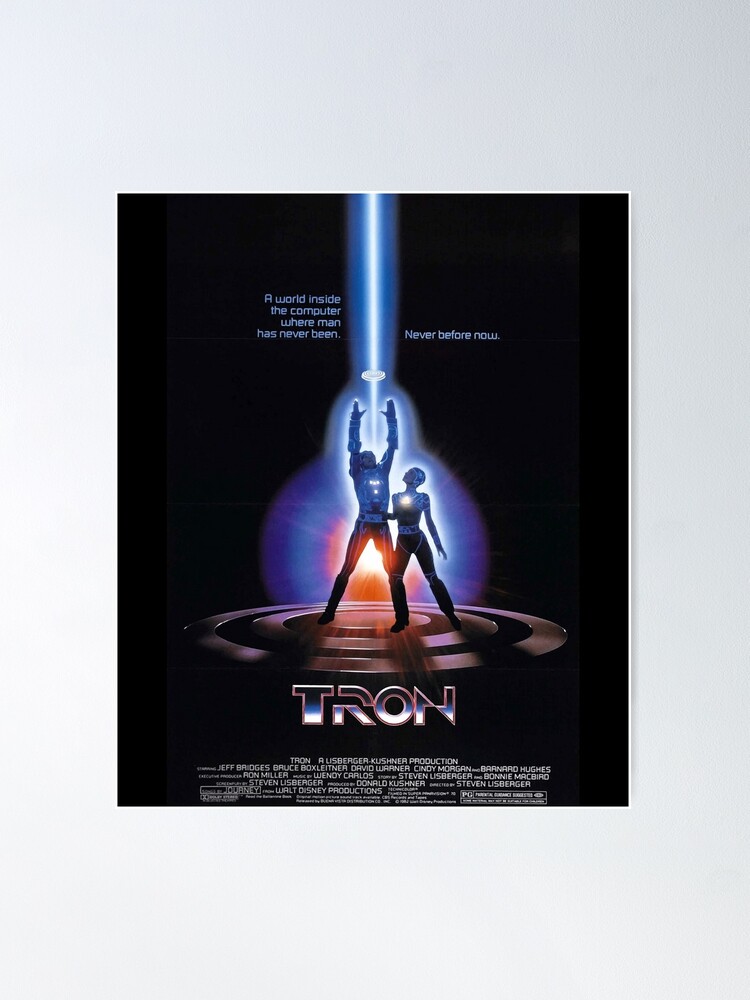 Thumbnail 2 of 3, Poster, TRON Movie Poster Classic designed and sold by AnthonyFlet.
