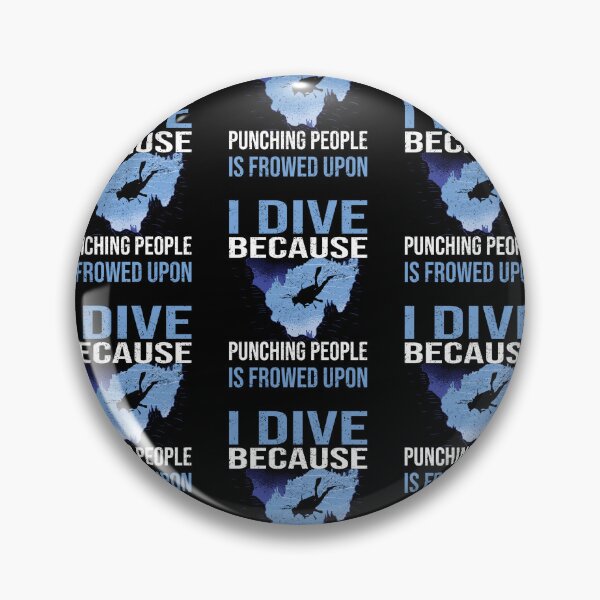 Item preview, Diving Scuba Diver In Deep Sea And Sea designed and sold by RomanStowell.
