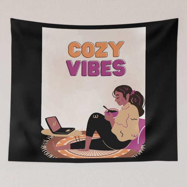 Item preview, Cozy Vibes designed and sold by Cotton Made.