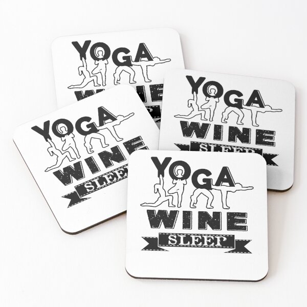 Item preview, Yoga Wine Sleep designed and sold by UnknownArtistt.