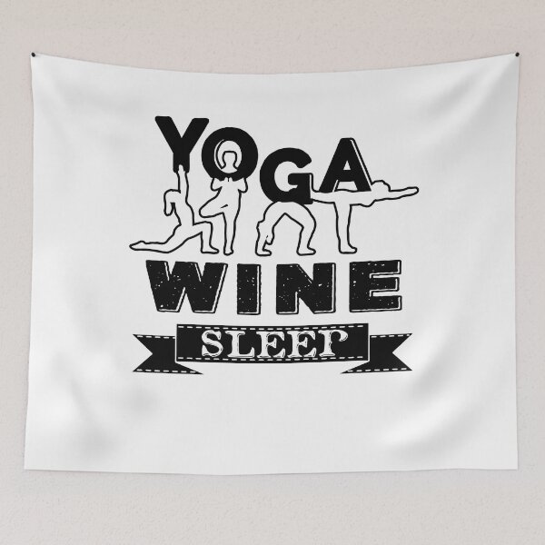 Item preview, Yoga Wine Sleep designed and sold by UnknownArtistt.