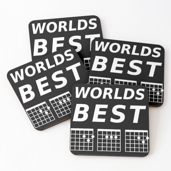 Item preview, Worlds Best Dad - Guitar Chords designed and sold by Grepthor.