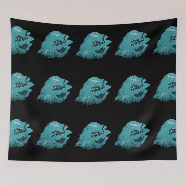 Item preview, Diving Under Water Scuba Dive Scuba Diver Scuba Diving designed and sold by RomanStowell.