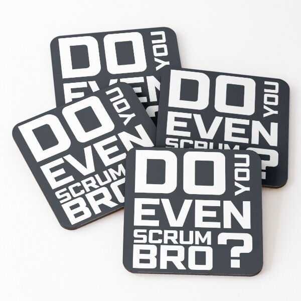 Item preview, Do You Even Scrum Bro? designed and sold by 3hornCreations.