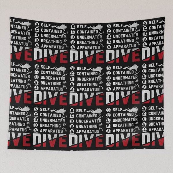 Item preview, Diving Under Water Scuba Dive Scuba Diving designed and sold by RomanStowell.