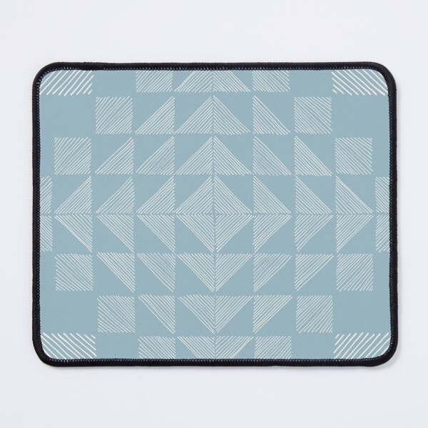 Item preview, Sketchy lines patchwork in washed denim designed and sold by FrancesPoff.