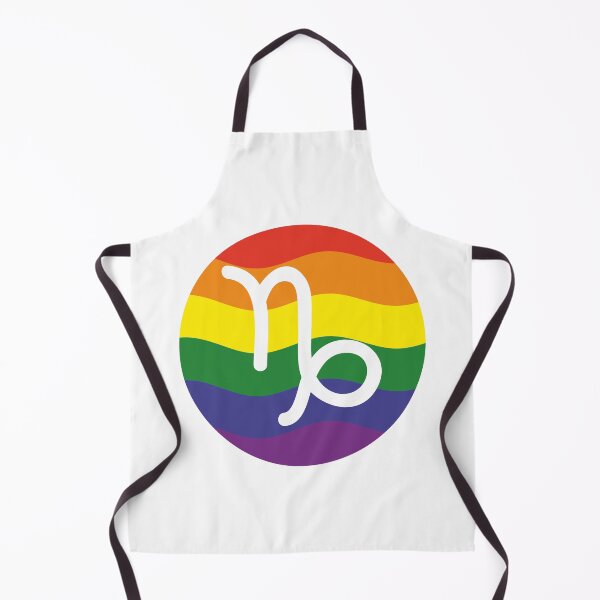 Item preview, Rainbow Art Capricorn LGBT designed and sold by LGBT-Art-Design.