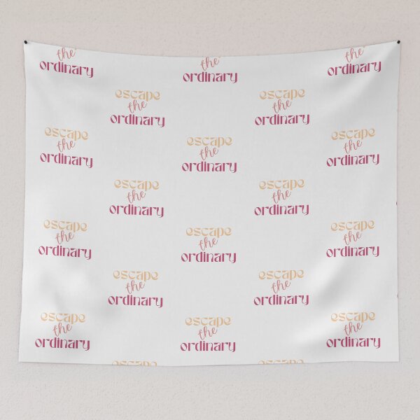 Item preview, Escape The Ordinary(Motivational Quote) designed and sold by Jalib.