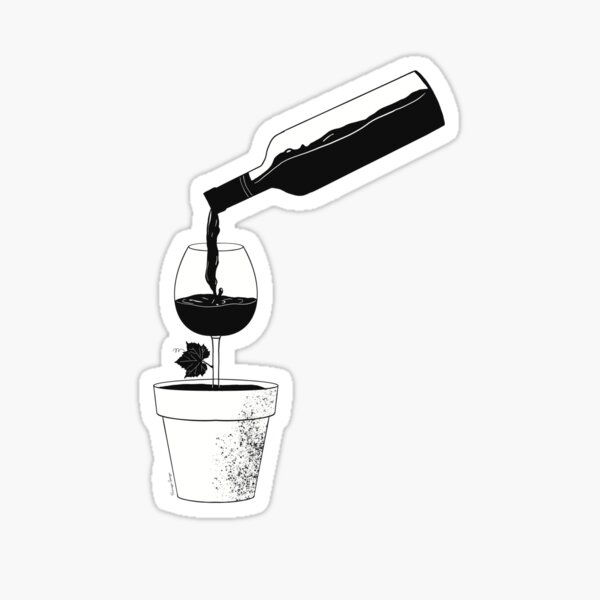 Natural Wine Sticker