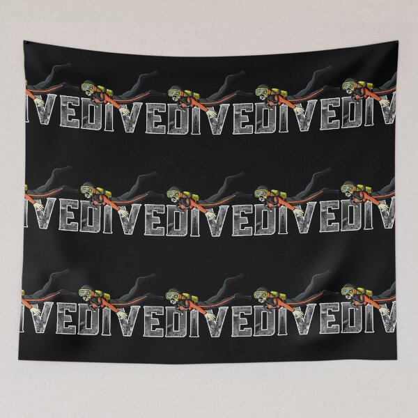 Item preview, Diving Under Water Scuba Scuba Diving designed and sold by RomanStowell.