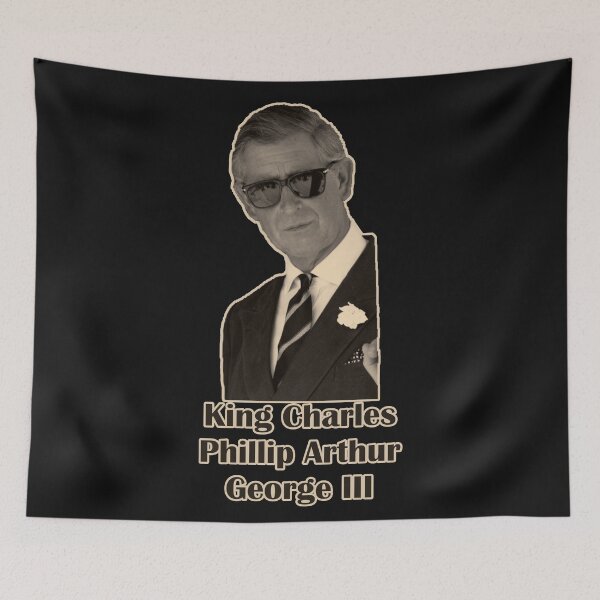 Item preview, King of England Charles Phillip Arthur George III designed and sold by JoyOfHopeStore.