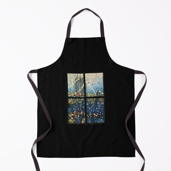 Item preview, Rainy City Window Hand-Painted Original Artwork By Safa M. Art designed and sold by Safa M. Art.