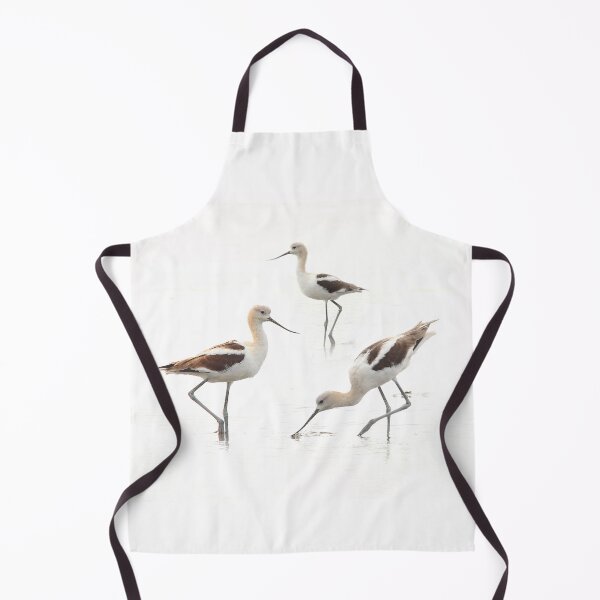 Item preview, Stunning American Avocets Wading Birds at the Beach designed and sold by walkswithnature.