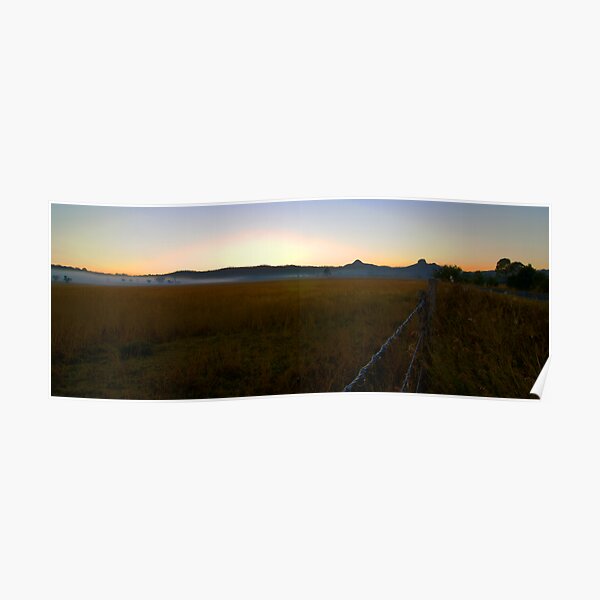 Rural Sunrise Poster